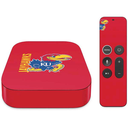 University of Kansas Jayhawks KU Apple TV Skin